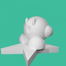 Kirby juguetes juegos tinkercad 3d print model - Mito3D