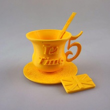 i'ts o'clockit's tea time & garden competition-verbatim 3d print model - Mito3D