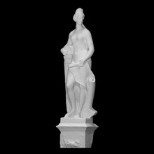 navigation scan figure sculpture statue woman park marble personification 3d print model - Mito3D