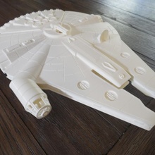 counts kid fan art falcon star wars han solo millennium 3d print model - Mito3D