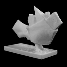 l'oziau beaudelot valenciennes Fransa tarama 3d print model - Mito3D