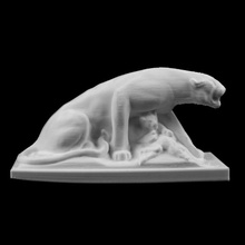 panther cubs rameau palace lille Frankreich scan 3d print model - Mito3D