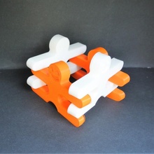 3d uomo puzzle giocattoli Giochi design sfida accatastamento 3d print model - Mito3D