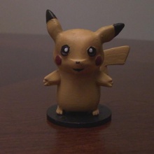 Pikachu ventilador Arte pokemon 3d print model - Mito3D
