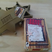 sheriff badge box bang fan art star boardgame cards 3d print model - Mito3D