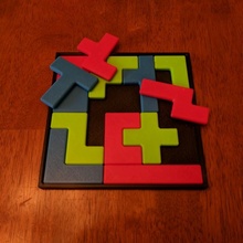 Pentomino Tetris bulmaca Henry dübey oyuncaklar oyunlar 3dpuzzle 3d print model - Mito3D