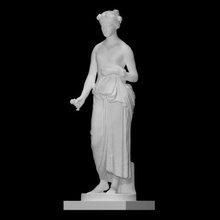 flora Varredura figura deusa romano Primavera mulher Liverpool drapejar 3d print model - Mito3D