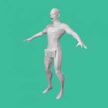 copy human fan art tinkercad 3d print model - Mito3D