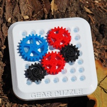 gear puzzle toys & games game makeanything 3dpuzzles 3d print model - Mito3D