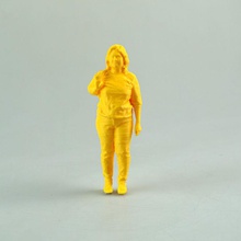 çanta taşıyan kadın sanat hayranı modelleri 3d print model - Mito3D