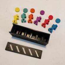 scoville meeple caixa borda jogos jogo tabuleiro 3d print model - Mito3D