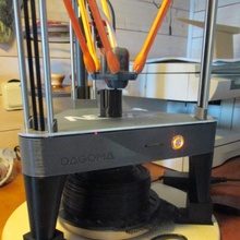 neva pé Construir 3d impressora melhoria dagoma 3d print model - Mito3D