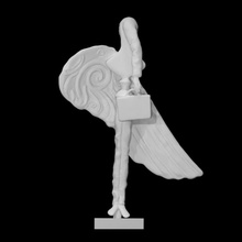 abstrait figure analyse homme sculpture statue aile valise burganov 3d print model - Mito3D