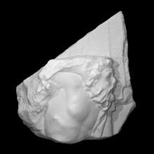 sollievo tritone scansione fallimento Dio uomo scultura mare acqua marmo 3d print model - Mito3D