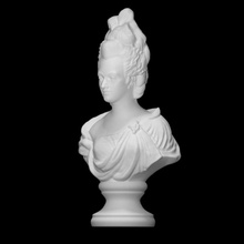 retrato marie antoinette escanear busto cara cabeza reina escultura mujer francés Francia 3d print model - Mito3D