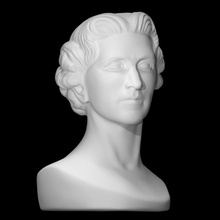 rainha helen Romênia Varredura mármore pietro elena canonica 3d print model - Mito3D