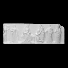 sarcophage saints analyse sculpture soulagement Saint fragment 3d print model - Mito3D