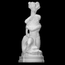 Zeus escanear figura Dios hombre escultura Liverpool 3d print model - Mito3D