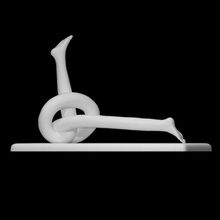 node scan sculpture bronze moscow knot legs abstract burganov 3d print model - Mito3D