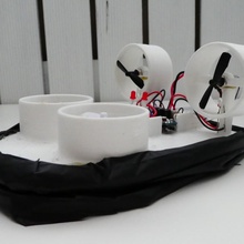 rc aerodeslizador quadro Armação carros fpv futuro impressão zangão pequeno grito indutor 3d print model - Mito3D