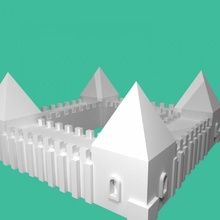 sand castle toys & games tinkercad 3d print model - Mito3D