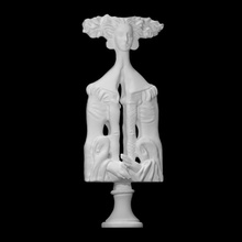 torso scan sculpture bronze abstract burganov 3d print model - Mito3D