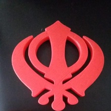 kanda fan arte sikh Masato 3d print model - Mito3D