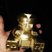 Vincent disney noir trou jouets Jeux robot 3d print model - Mito3D
