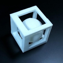 impossible box toys & games 3d cool epic game illusion 3d print model - Mito3D