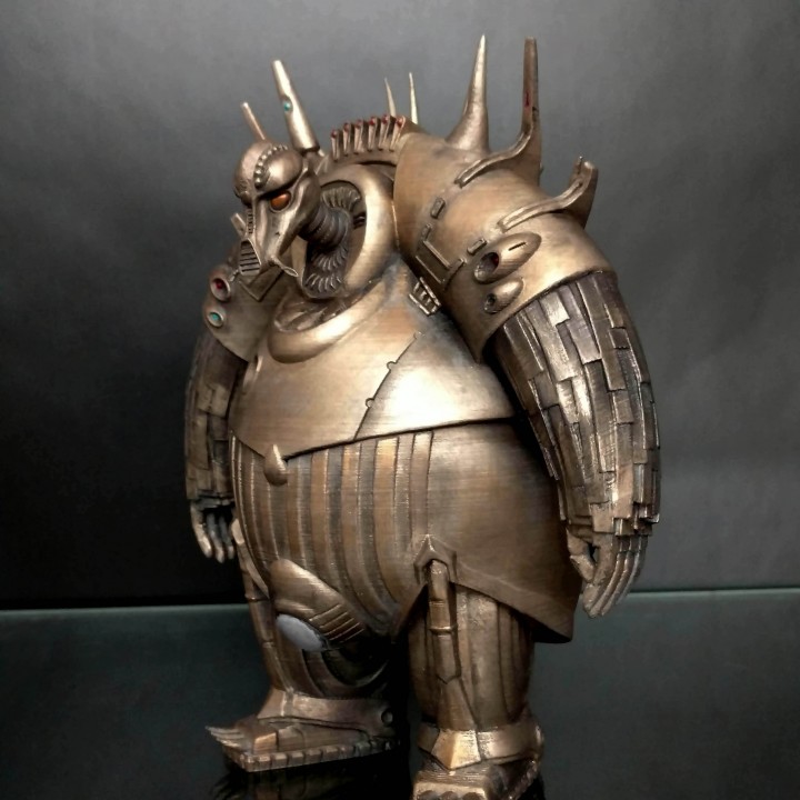 Mondoshawan elemento ventilador Arte película estatua ciencia ficción Quinto 3D print model - Mito3D