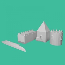 sable Château jouets Jeux tinkercad 3d print model - Mito3D