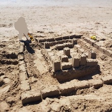 modular sand castle molds toys & games beach kids outdoors tinkercad tinkerfun 3d print model - Mito3D
