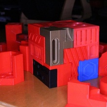 extraterrestre fortaleza rompecabezas cubo juguetes juegos myminifactory futuro tecno 3DPuzzles makeanything3d nickgthegravityg NPG3D 3d print model - Mito3D