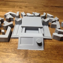 3d imprimante puzzle jouets Jeux épique amusement Imprimante 3D faire pied impressionnant soutenir frustrant 3d print model - Mito3D
