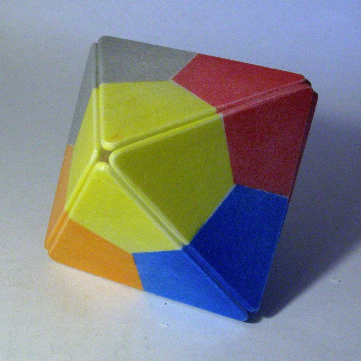 Rubik 2x2 octaedro oyuncaklar oyunlar bulmaca 3D print model - Mito3D