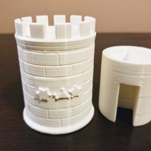 rompecabezas torre juguetes juegos 3DPuzzles 3d print model - Mito3D