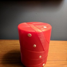 cycle jouets Jeux cerveau amusement puzzle esprit cylindre confusion 3d print model - Mito3D