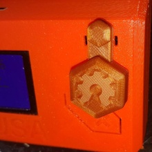 mk3 lcd bouton construire 3d imprimante lcdknob original prusa pimpmyprusa 3d print model - Mito3D