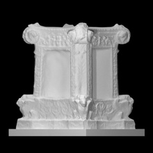 altar scan architecture decorative sculpture marble relief cast 3d print model - Mito3D