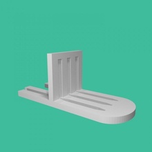 doll house chair toys & games tinkercad 3d print model - Mito3D