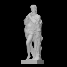 faun scan creature figure flute man sculpture statue goat mythological 3d print model - Mito3D
