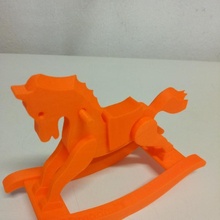 dondolo cavallo giocattoli Giochi ragazzi giocattolo 3d print model - Mito3D