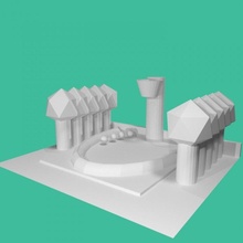 katie basketball court tinkerfun tinkercad 3d print model - Mito3D