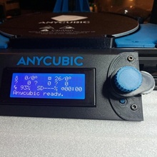 anycubic kossel ultimate knob precision kit build 3d printer dial gear delta anet cr-10 reset 3d print model - Mito3D