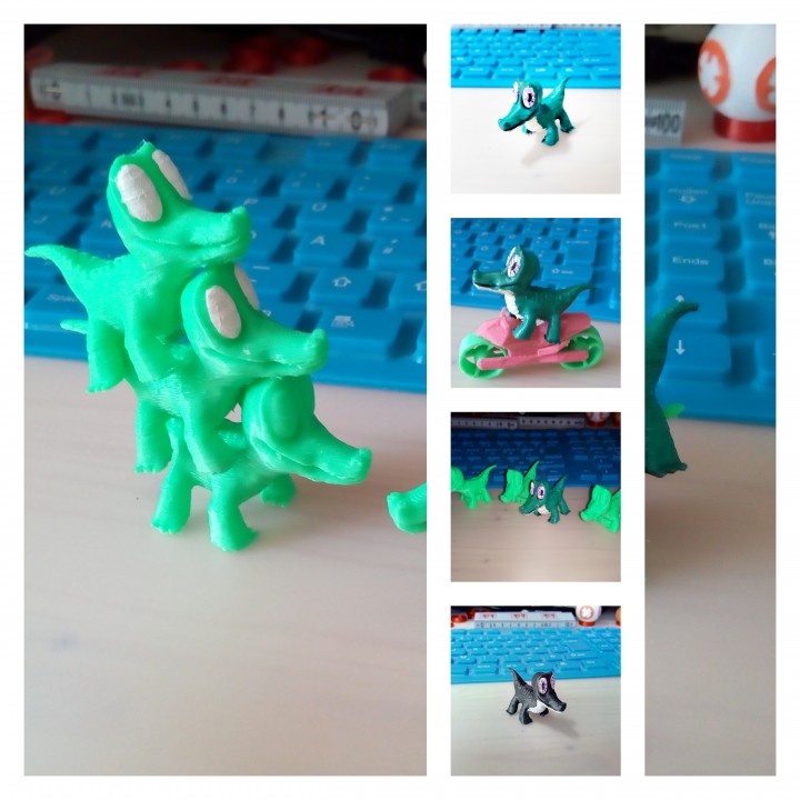 gomoso mlp brinquedos jogos pequeno Pônei Kroko 3D print model - Mito3D