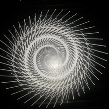 spirale collezione 1 25 modelli giardino arte sottobicchiere modello contorto mandala 3d print model - Mito3D