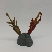 xenoblade crônicas 2 espadas ventilador arte Nintendo égide pedra espada interruptor Xenoblade mythra 3d print model - Mito3D