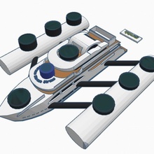 flottant boisson transporteur tinkerfun 3d print model - Mito3D