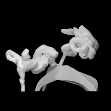 reclinado figuras Calder base Varredura figura homens parque resumo 3d print model - Mito3D