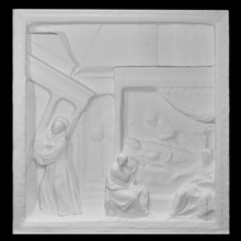 visão papa inocente iii Varredura florença terracota argila 3d print model - Mito3D